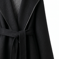 Wool & Yak Hair Balloon-Sleeve Coat