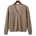 Classic 100% Pure Cashmere Ribbed Knit Sweater