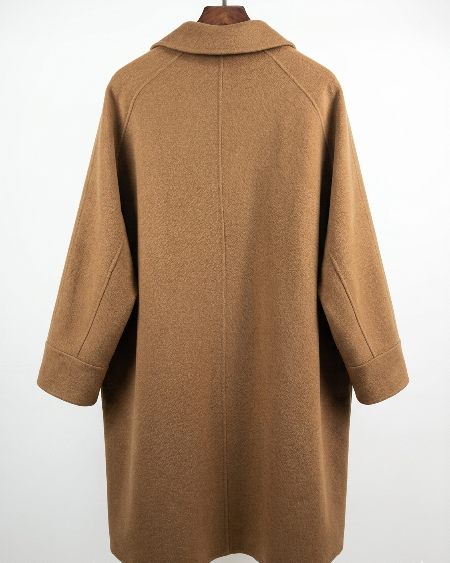Premium 100% Wool Long Coat