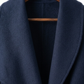 Minimalist Shawl-Collar Belted Coat