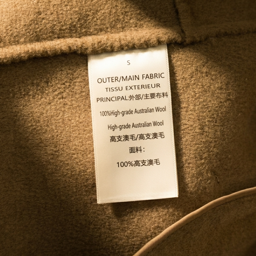 Premium 100% Australian Wool Textured Shoulder Jacket