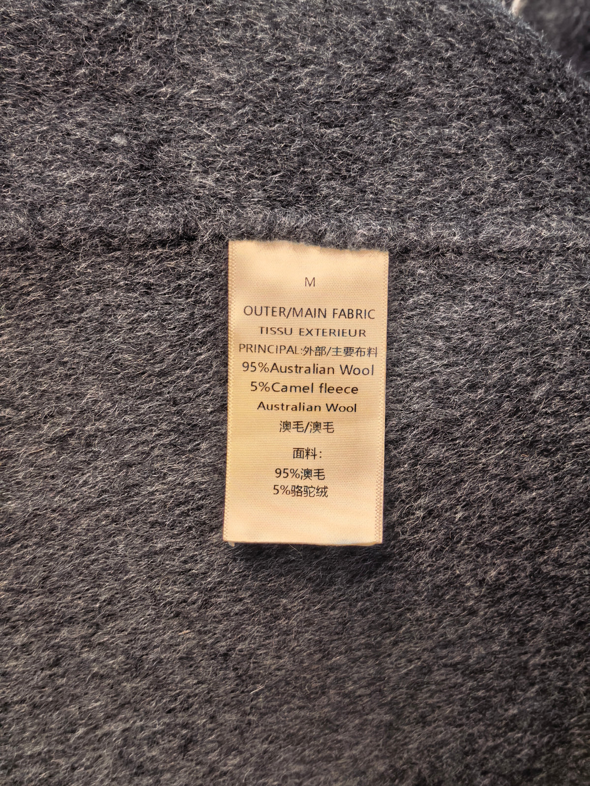 Essential Wool-Camel Blend Scarf-Coat
