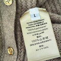 Classic 100% Pure Cashmere Ribbed Knit Sweater