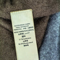 Classic Fuzzy Cashmere-Wool Blend V-Neck Sweater