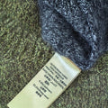 Embellished Fuzzy Cashmere-Wool Crewneck Sweater with Sequins