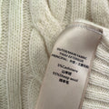 Premium Cashmere-Wool Cable-Knit Quarter-Zip Sweater