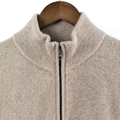 Premium 100% Cashmere Full-Zip Cardigan