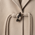 Minimalist 100% Australian Wool Toggle Coat