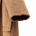 Premium Australian Wool-Camel Blend Double-Breasted Long Coat