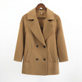 Premium 100% Australian Wool Textured Shoulder Jacket