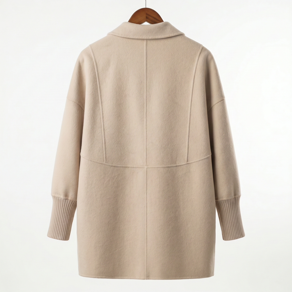 Minimalist 100% Australian Wool Coat