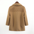 Premium 100% Australian Wool Textured Shoulder Jacket