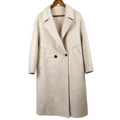 Premium 90% Australian Wool-Camel Blend Double-Breasted Coat