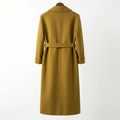 Essential 100% Pure Wool Belted Long Coat