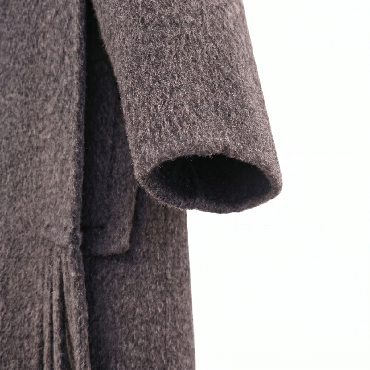 Essential Wool-Camel Blend Scarf-Coat