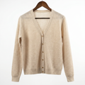 Classic 100% Pure Cashmere Ribbed Knit Sweater