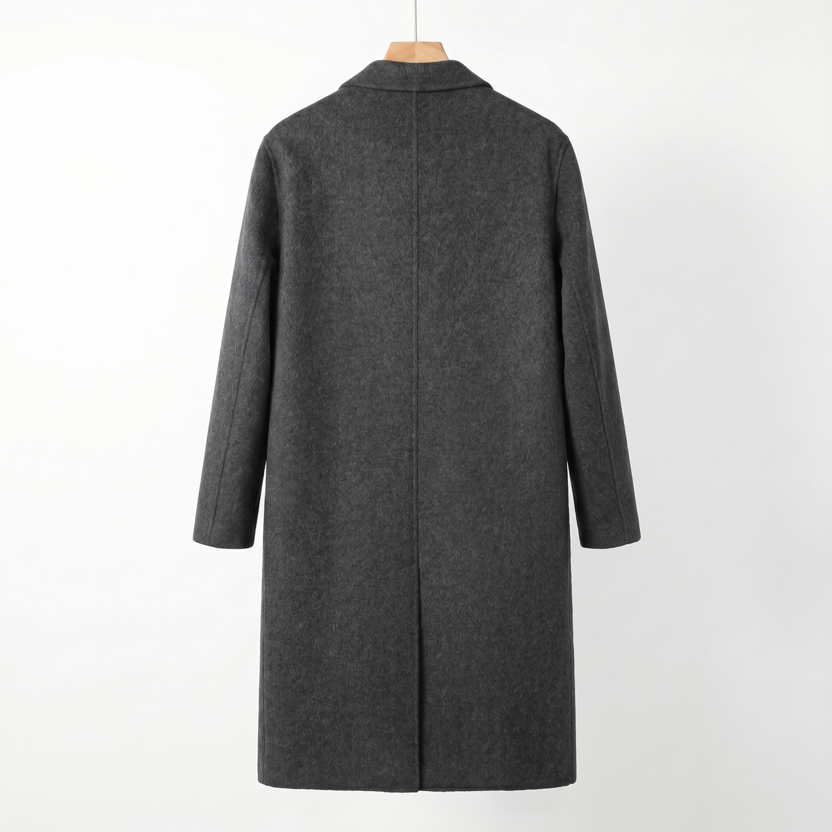 Luxury 90% Australian Wool-Camel Blend Scarf-Coat