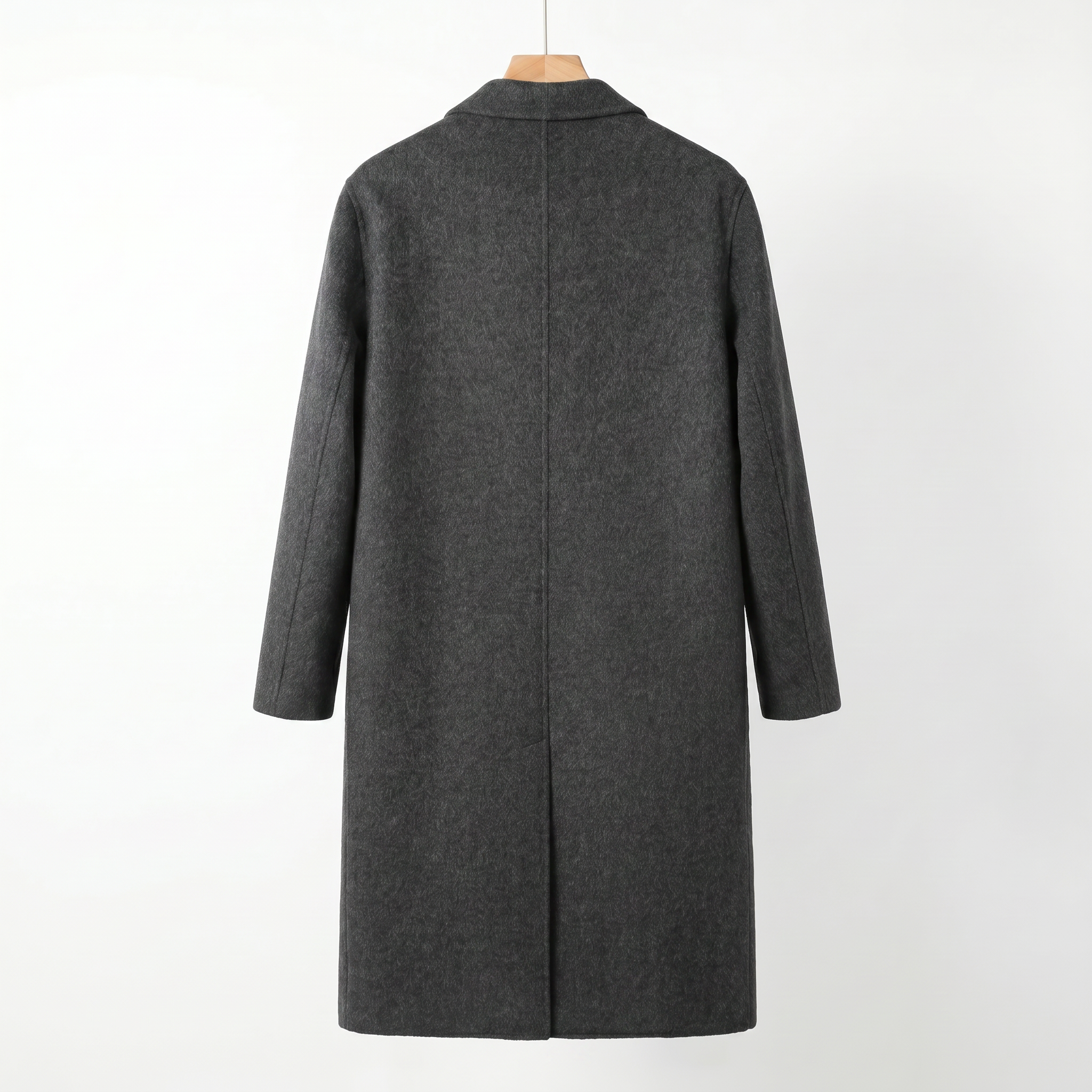 Luxury 90% Australian Wool-Camel Blend Scarf-Coat