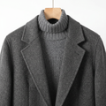 Luxury 90% Australian Wool-Camel Blend Scarf-Coat