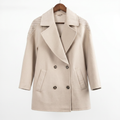 Premium 100% Australian Wool Textured Shoulder Jacket