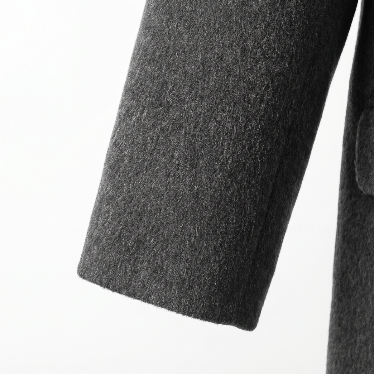 Luxury 90% Australian Wool-Camel Blend Scarf-Coat