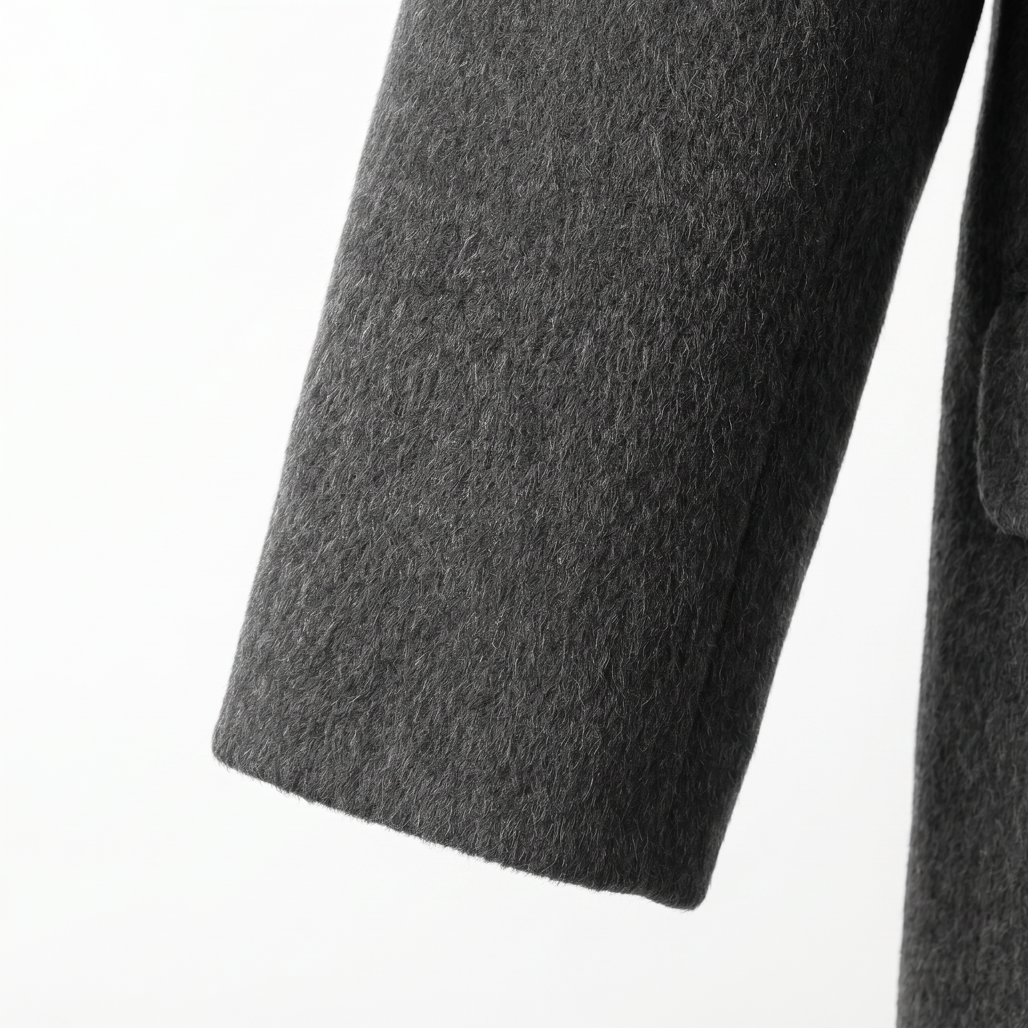 Luxury 90% Australian Wool-Camel Blend Scarf-Coat