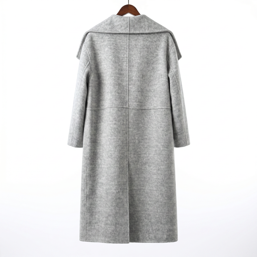 Essential 100% Pure Wool Long Coat