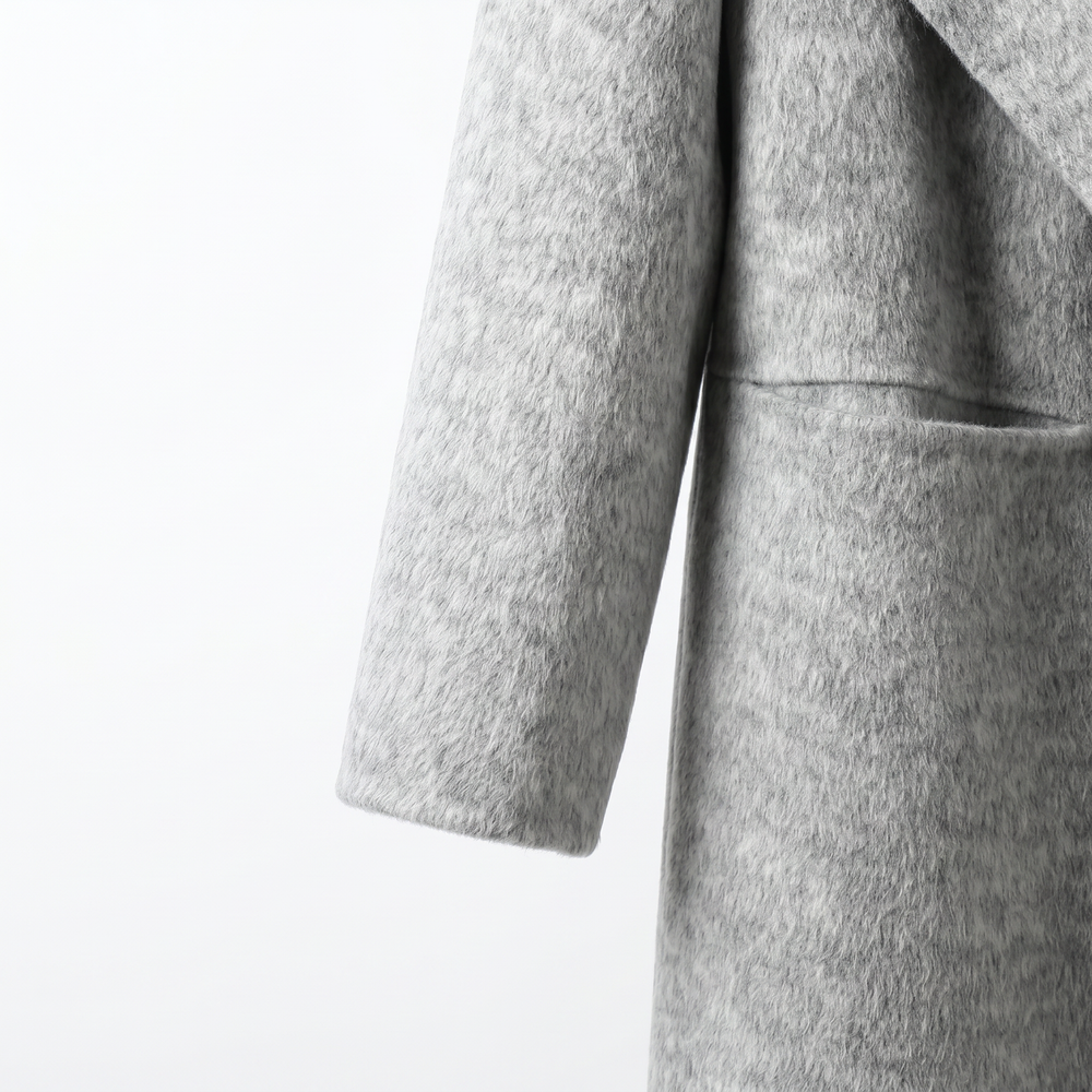 Essential 100% Pure Wool Long Coat