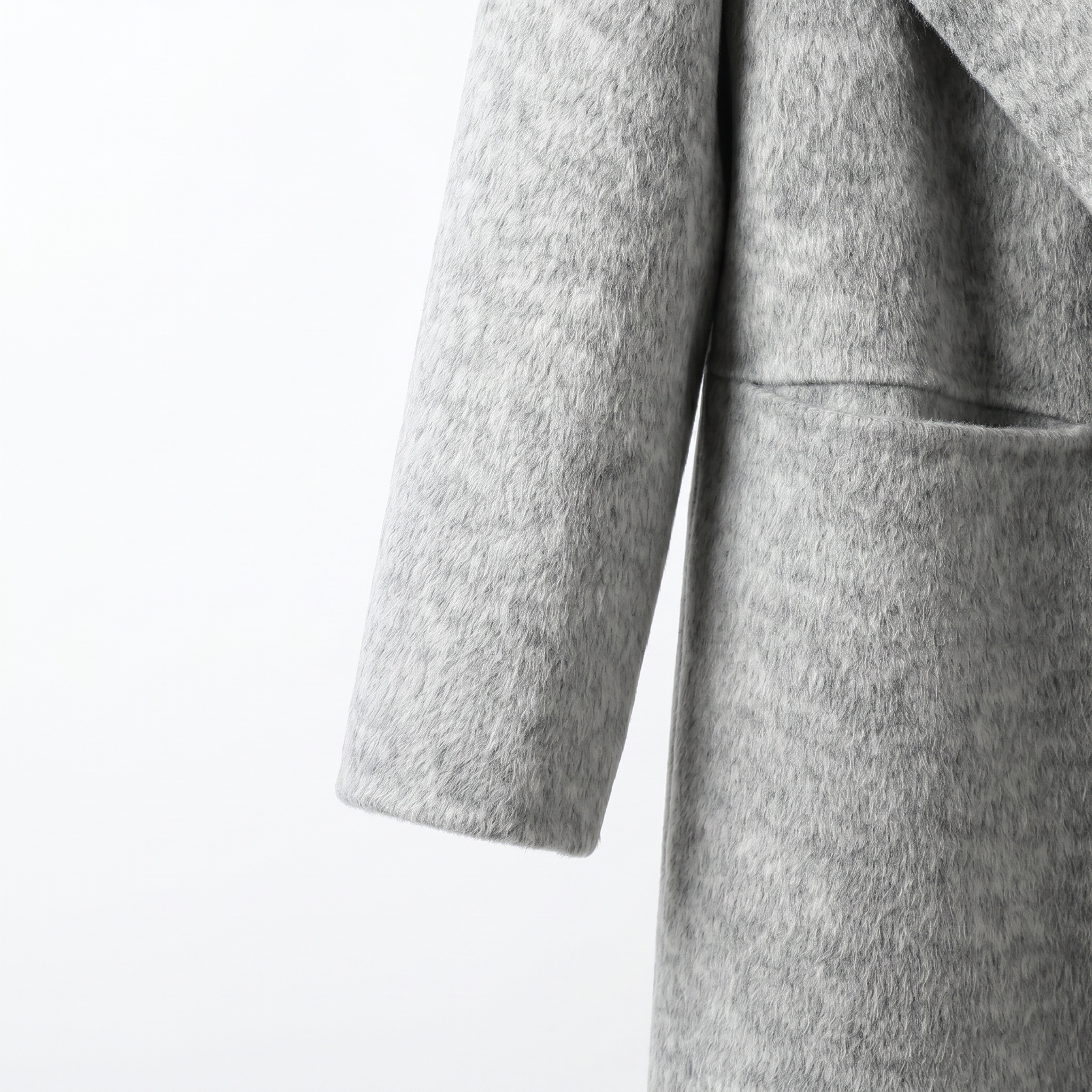 Essential 100% Pure Wool Long Coat