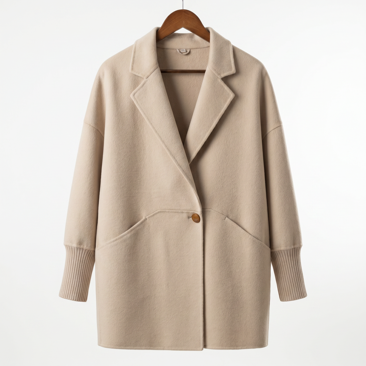 Minimalist 100% Australian Wool Coat