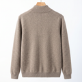 Premium 100% Cashmere Full-Zip Cardigan