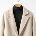 Luxury Merino Wool-Camel Blend Coat