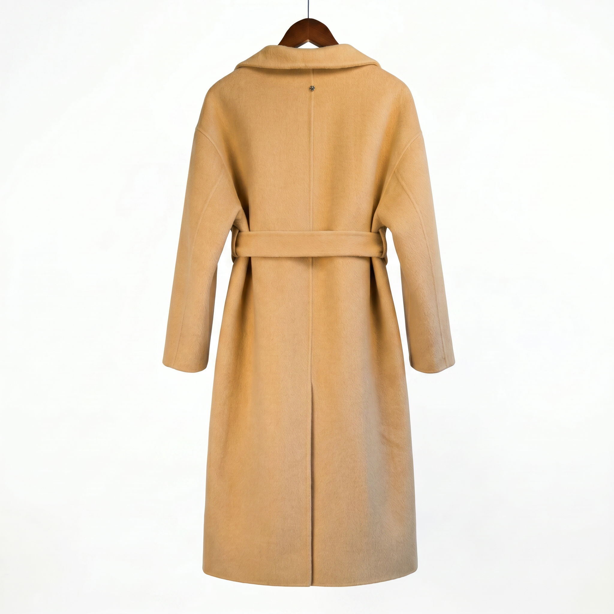 Classic Cashmere-Wool Belted Coat