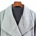Women's Wool-Blend Cropped Double-Breasted Jacket