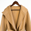 Classic Cashmere-Wool Belted Coat