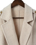 Luxury Cashmere & Wool Short Coat | Minimalist Chic