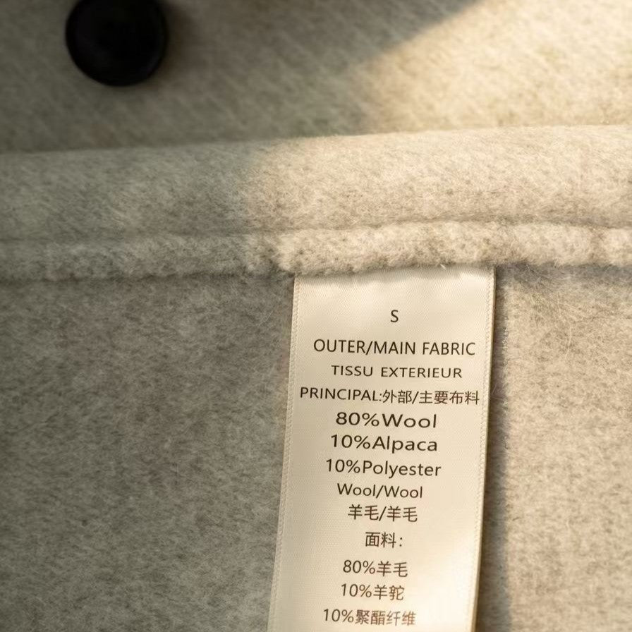 Premium Wool-Alpaca Blend Double-Breasted Coat | Minimalist Winter Outerwear